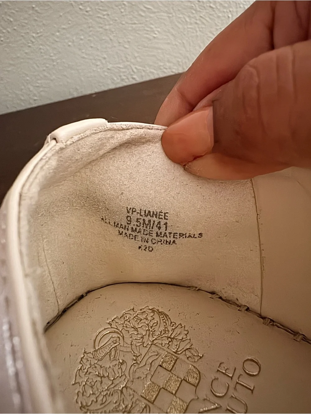 Vince Camuto Cream Mary Jane Espadrille Wedges